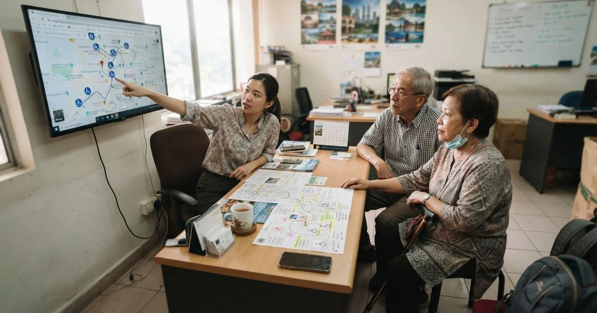 Planning a Kuala Lumpur trip for elderly parents or a mobility-limited traveller